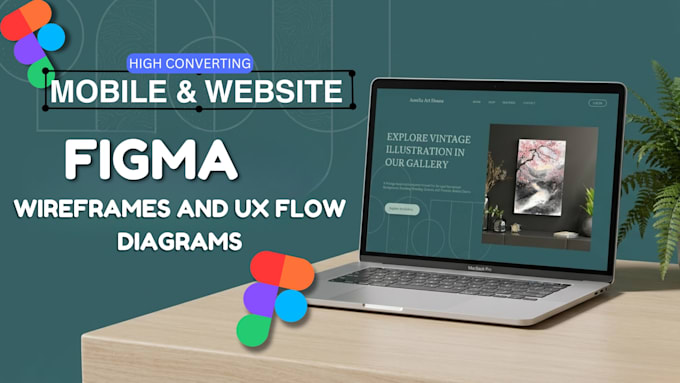 design figma wireframes, UX flow diagrams and low fidelity prototypes for apps