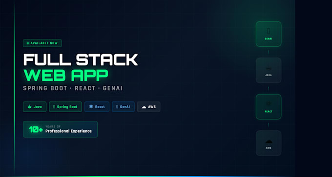 production ready full stack app with spring boot and genai