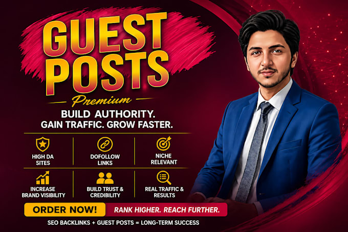 publish guest posts on real traffic websites