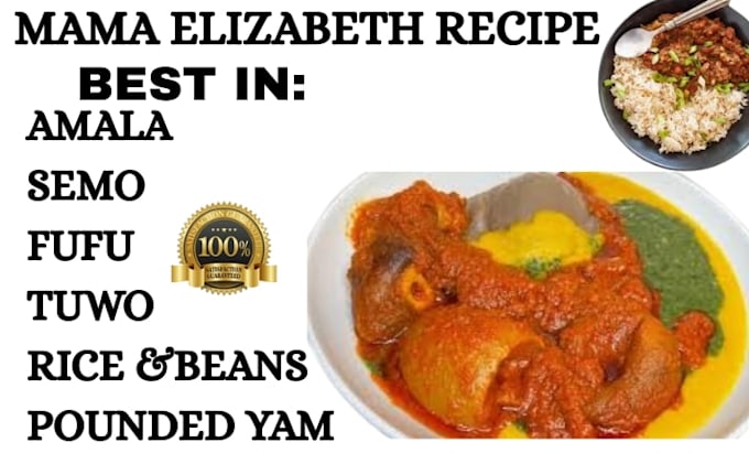 make amala and ewedu for you