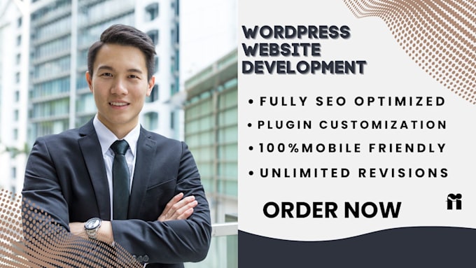 do wordpress website development, design or redesign wordpress blog website