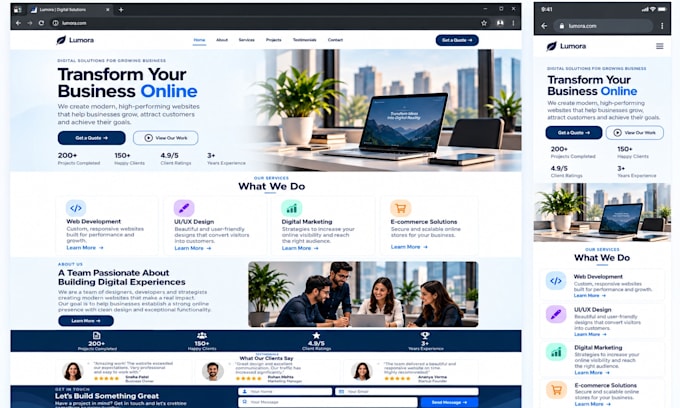 build responsive react websites and modern web apps