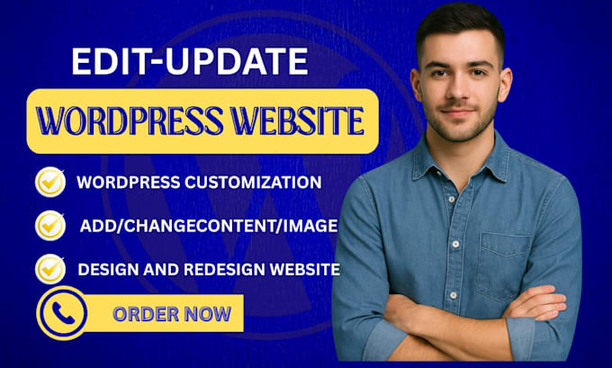 design wordpress theme or plugin update wordpress website redesign wordpress