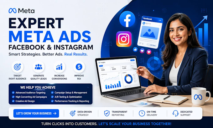 Setup and manage facebook and instagram meta ads campaign for your ...