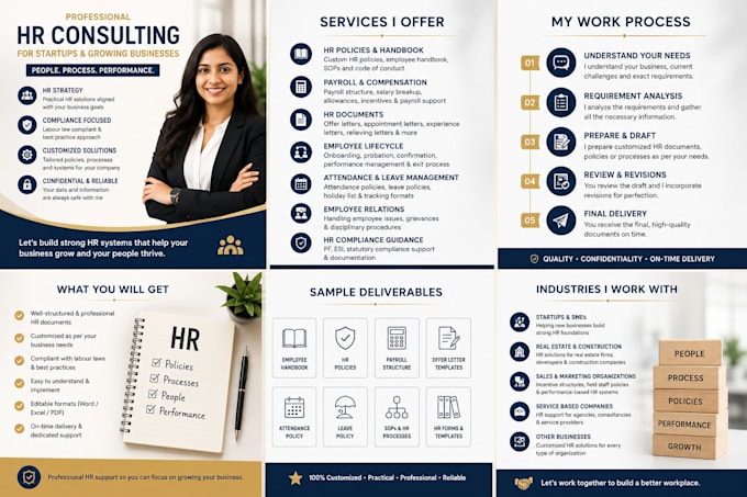 create HR policies, handbook and HR documents
