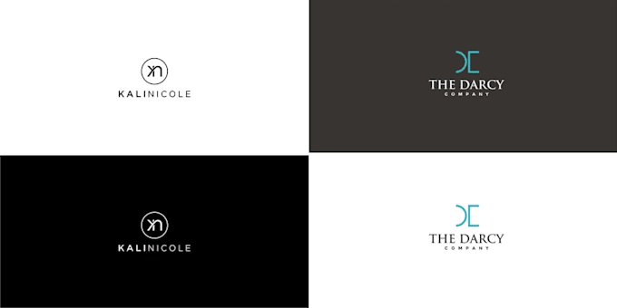 do custom letter text wordmark logo design