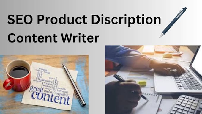 write SEO product descriptions for shopify or amazon