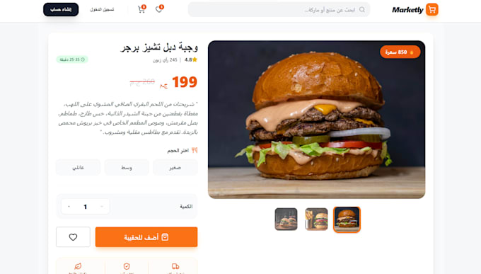 build a professional e commerce website or web app