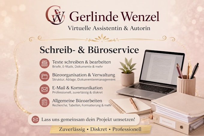 provide professional virtual assistant and office suupport