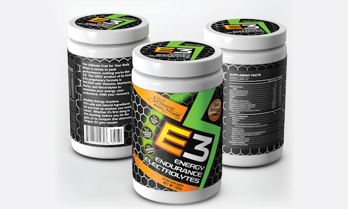 design product package, label or box, logo, vector tracing