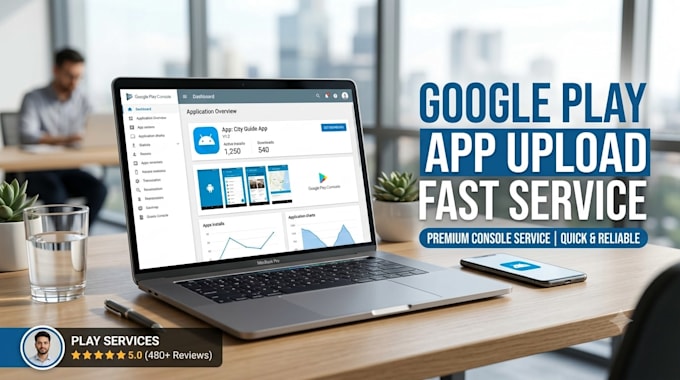 help upload publish and manage android apps on google play console