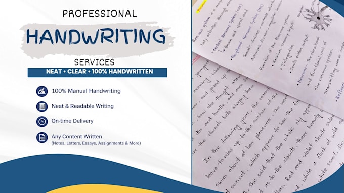 gracefully handwrite your documents, notes and letters