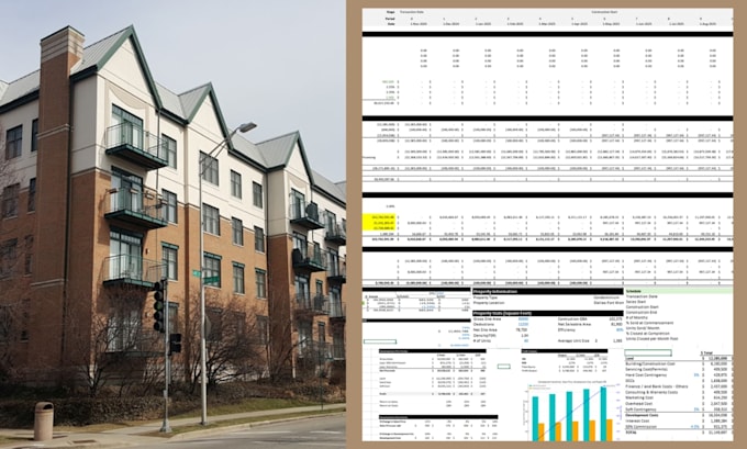 sell real estate development financial models and proformas