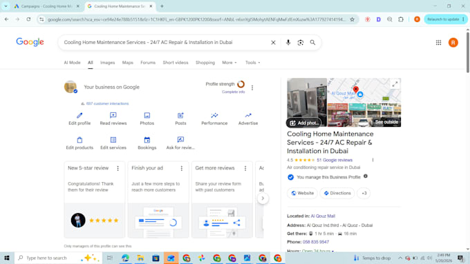 optimize google business profile for local SEO