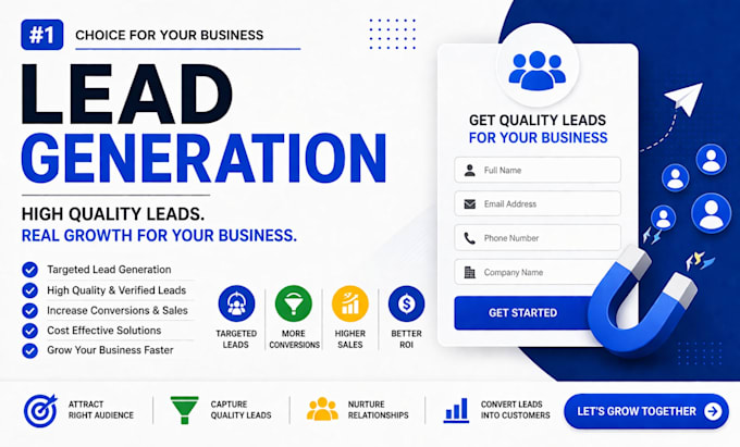 do b2b lead generation, linkedin leads and building