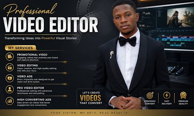 do pro video editing for ads and promotions