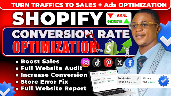 shopify cro audit boost sales conversion rate optimization