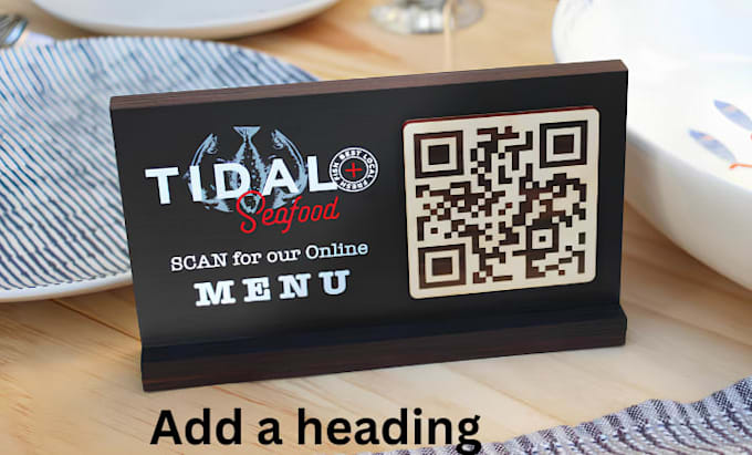design digital menu board qr code menu restaurant menu food truck menu