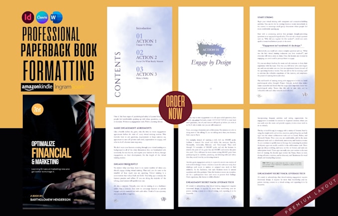format print ready nonfiction book for amazon kdp and ingramspark