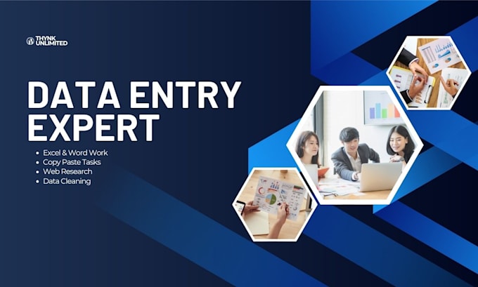 do microsoft excel, word, powerpoint and data entry tasks