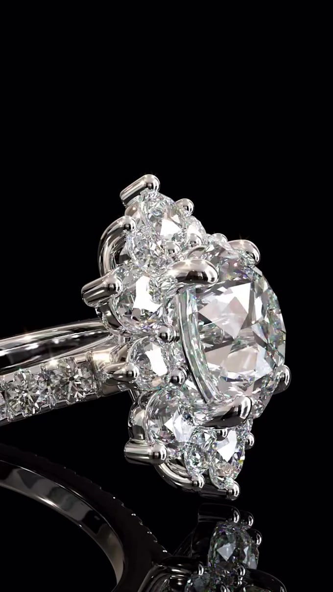 create realistic 3d jewelry animation and rendering