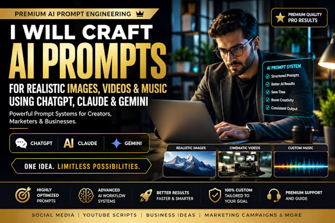 create advanced ai prompt systems for chatgpt, claude and gemini