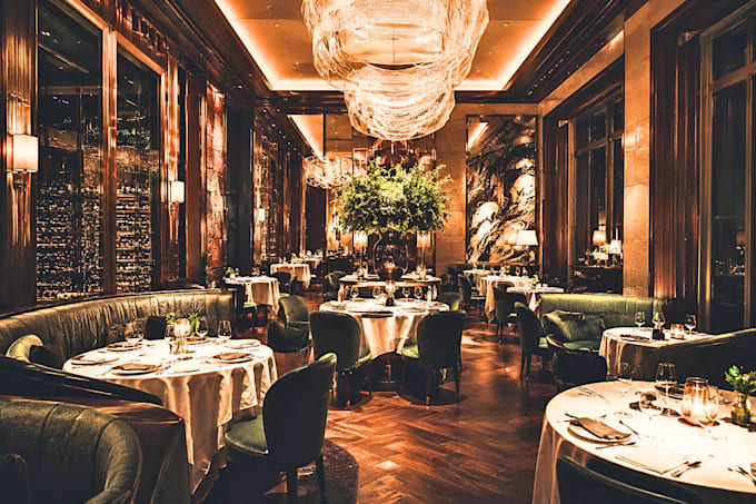 create stylish restaurant interior design
