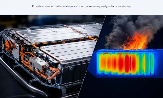 provide advanced battery design and thermal runaway analysis for your startup