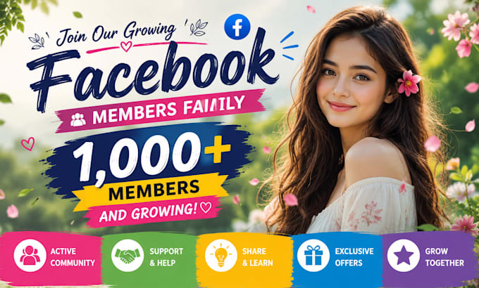 get your 1,000 facebook members
