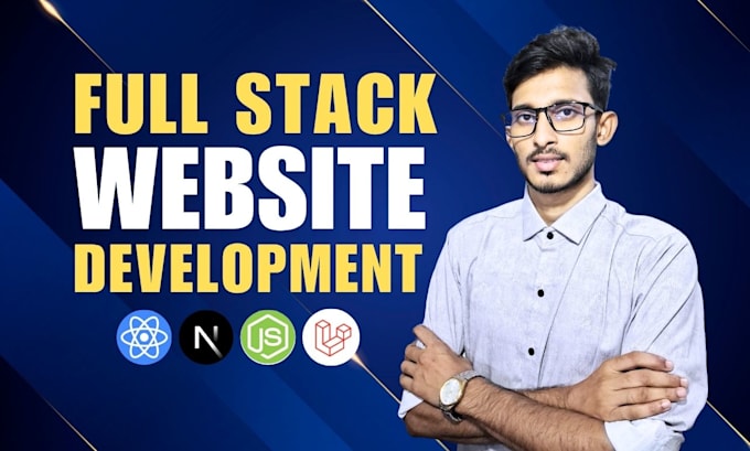 develop fullstack business website chat and streaming application