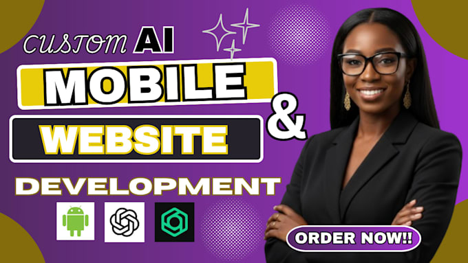 do ai mobile app development, ai website, ai chatbot, ai agent as ai developer