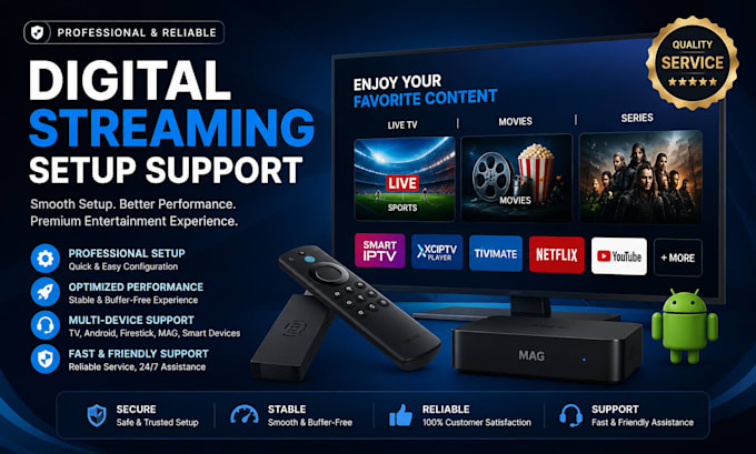 configure and optimize your streaming service setup