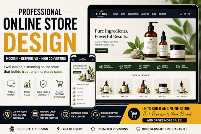 design amazon storefront product pages fba branding