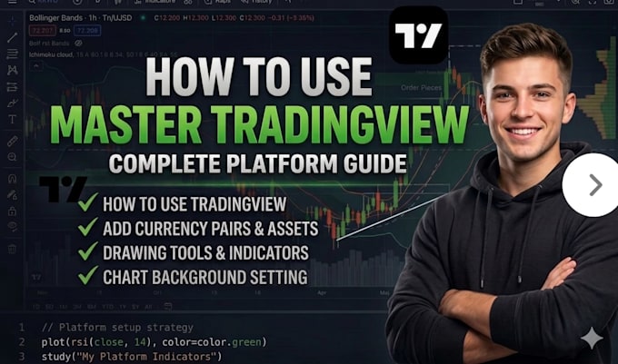 teach how to use tradingview charts indicators and currency pairs