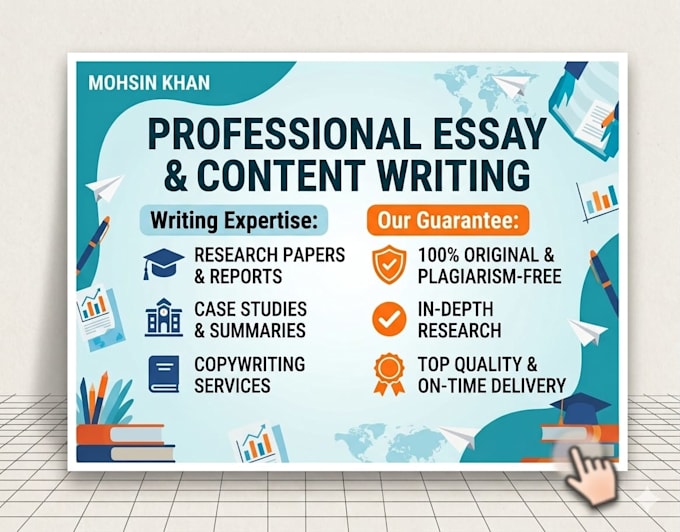 do professional essay writing, research, and creative content writing