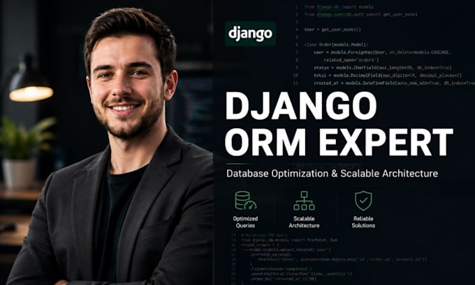 be your django ORM developer