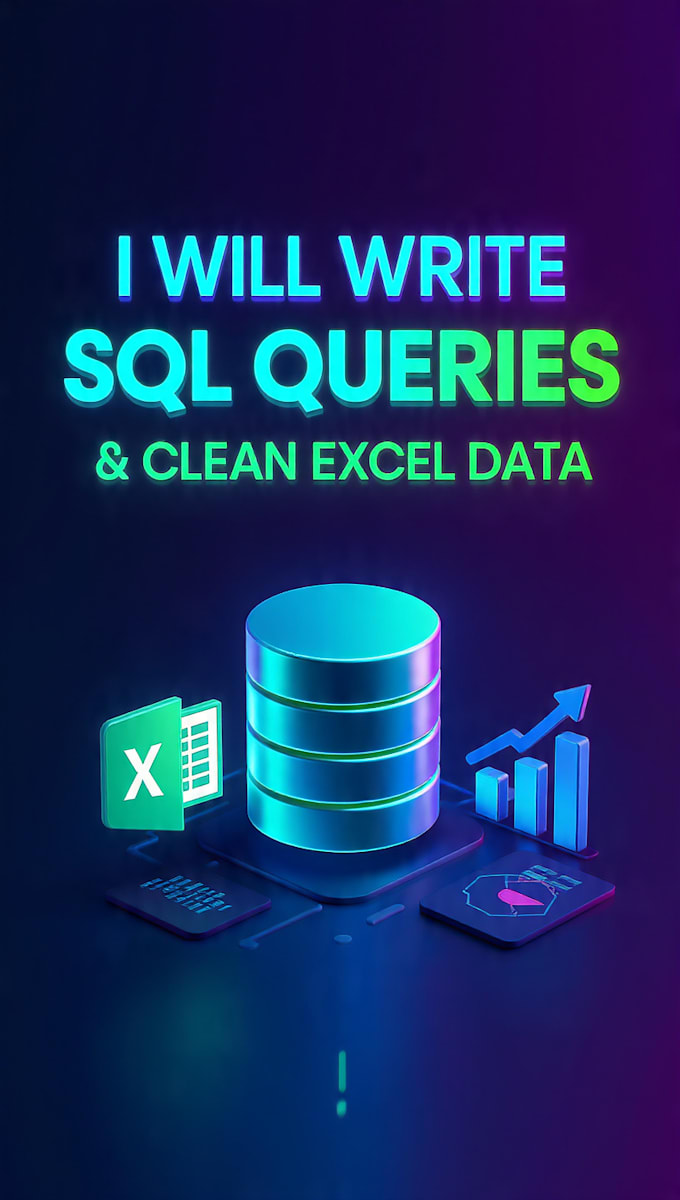 write sql queries and clean your messy excel data