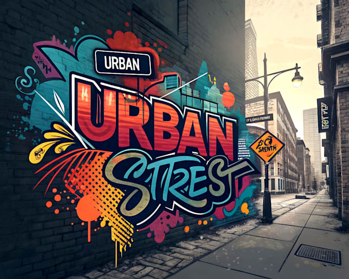create high quality graffiti art and spray paint design