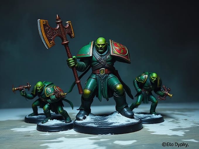 paint your warhammer 40k and fantasy miniatures