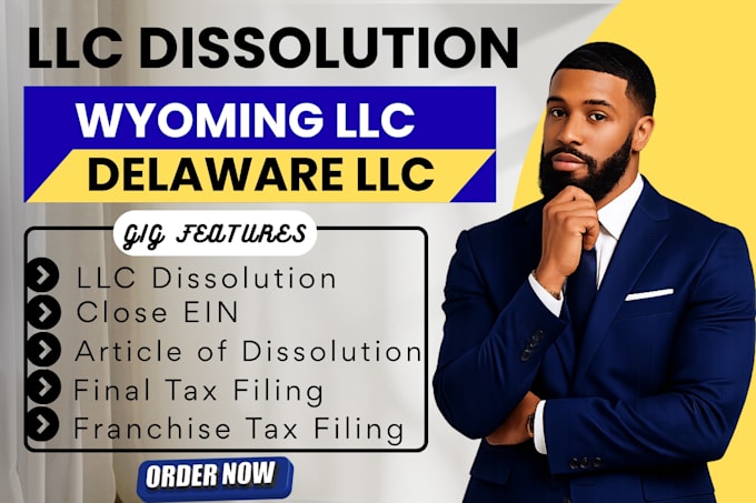 do llc dissolution close llc, close ein in delaware llc wyoming llc non resident