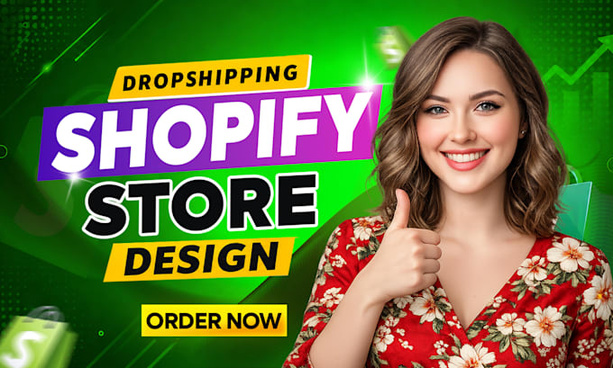 do shopify store design, shopify dropshipping, redesign shopify website