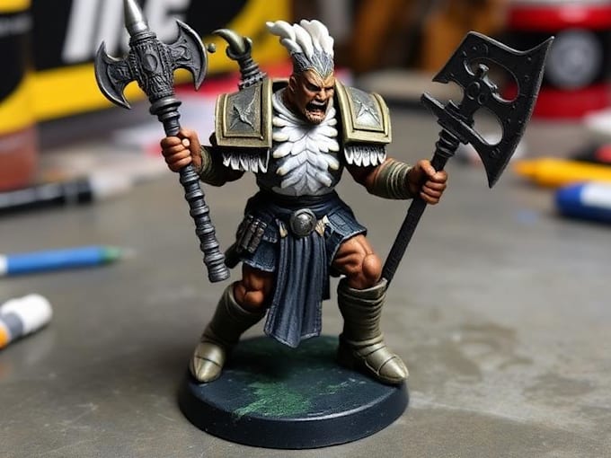paint your warhammer, dnd, and any other tabletop models
