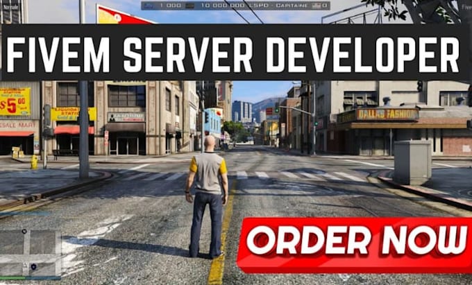 be your professional fivem developer for custom scripts and server setup