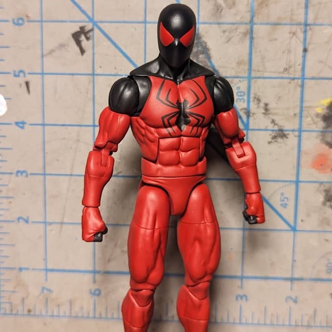 Sculpt 3d articulated character action figure bjd toy design for 3d ...