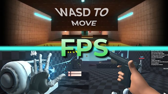 develop a fps adventure game for you in unity 3d