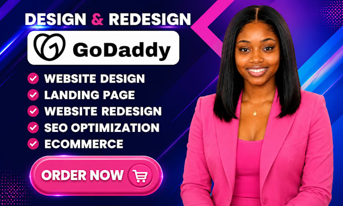 develop godaddy website design godaddy website redesign godaddy website design