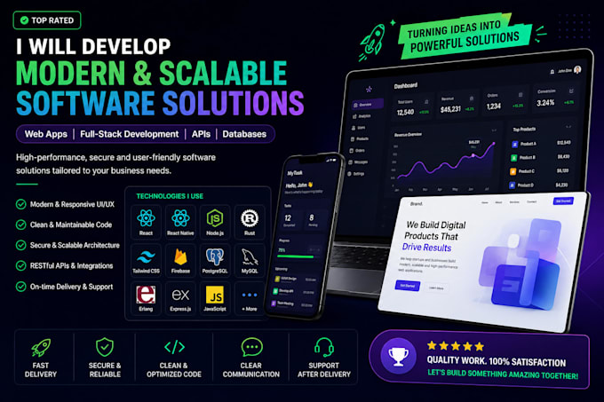 develop a web platform that you need for yourself