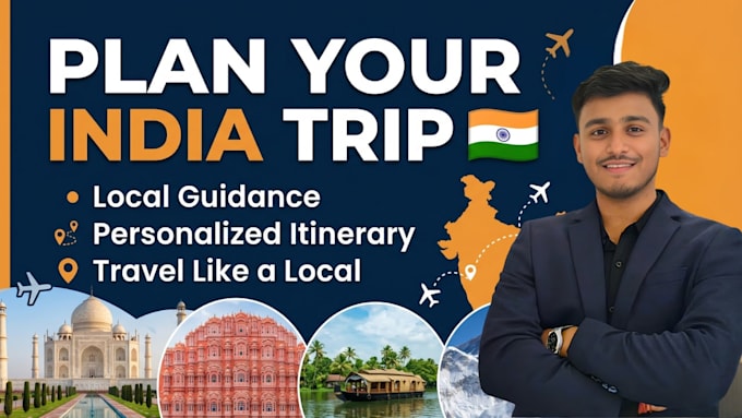 create a personalized india travel itinerary for foreigners