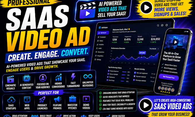 create app promo videos for mobile apps and software