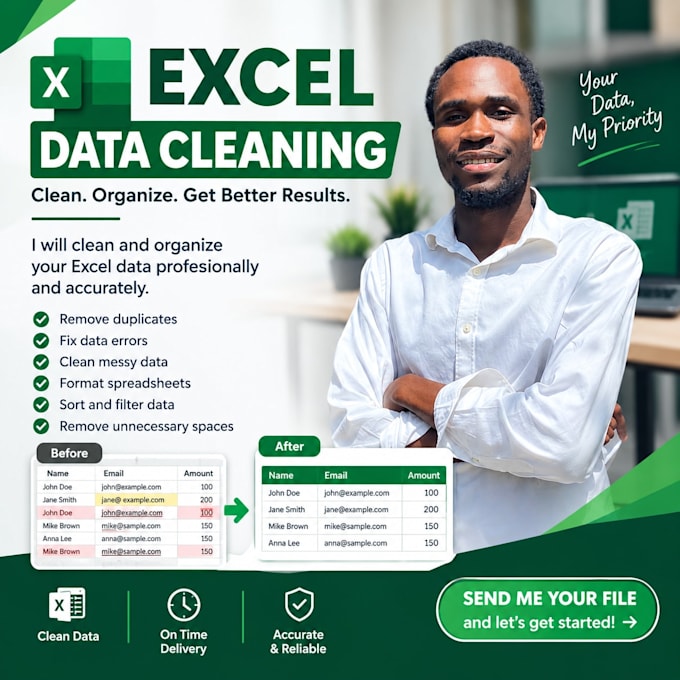 clean and organize your excel data
